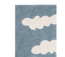 Alfombra Lavable Clouds Azul Vintage