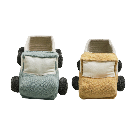 Lorena Canals Eco-City Set of 2 mini baskets Truck