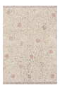 Alfombra Lavable Hippy Dots Vintage Nude