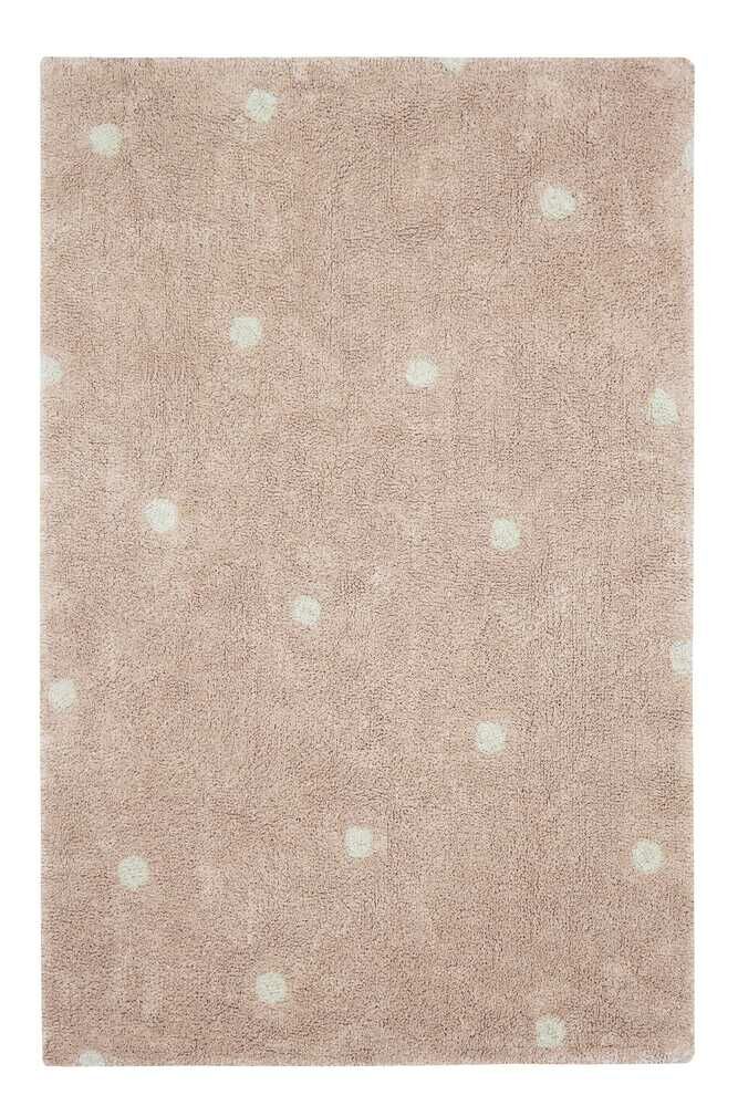 Alfombra Lavable Mini Dot Rose