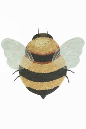 [P-1203] Alfombra Lavable Bee