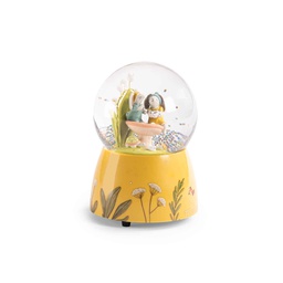 [MR-678176] Musical Snow Globe - Trois Petits Lapins
