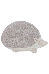 [P-1122] Alfombra Lavable Animales Algodón - Hedgehog