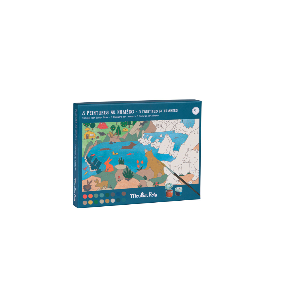 [MR-712611] Paint by Numbers The Explorer - Le Jardin du Moulin