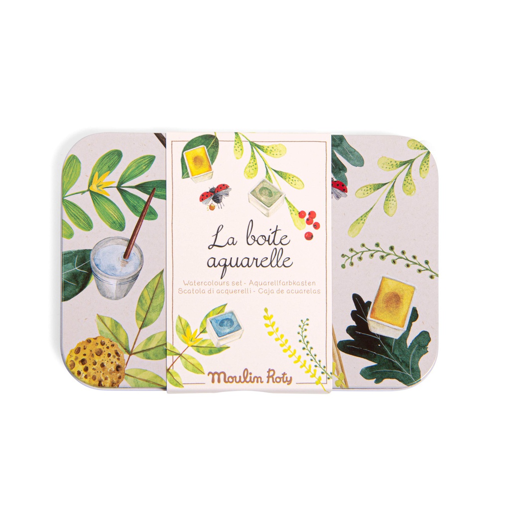 [MR-712603] Watercolour Set Le Jardin du Moulin