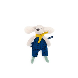 [MR-684014] Small Dog Pilou Puce &amp; Pilou Yellow Scarf